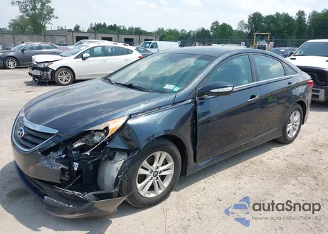 2014 Hyundai Sonata Gls из США, поврежденный, VIN 5NPEB4AC9EH899659